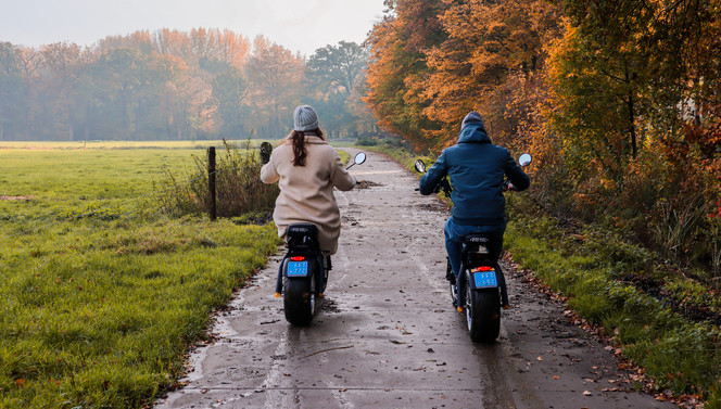 Echopper in de herfst